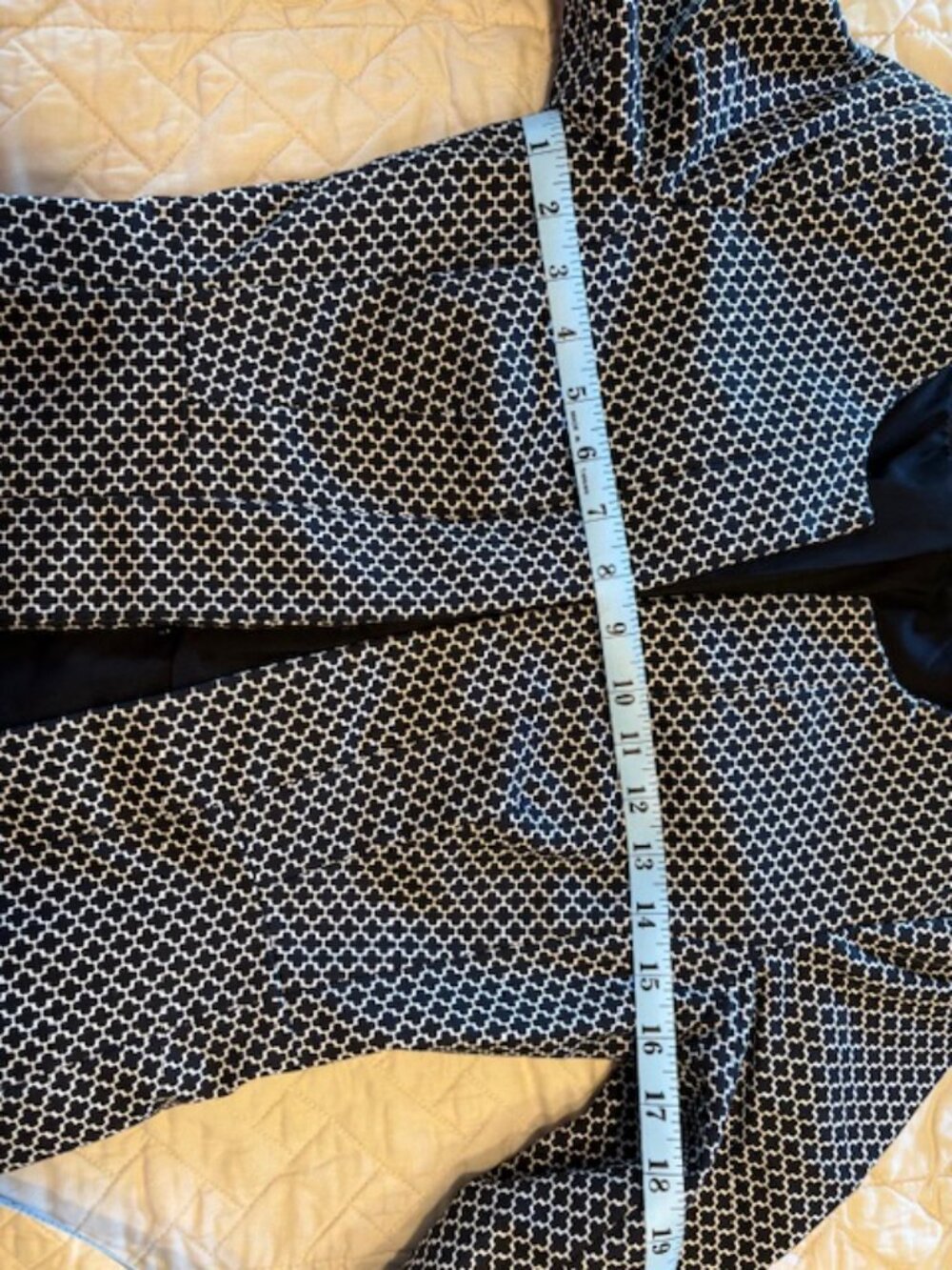 WHBM jacket black & white sz 2 - Picture 4 of 5